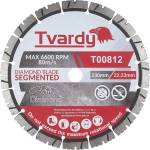 Tvardy Сегментиран диамантен диск 230x12x22, 23мм 63187 (T00812)