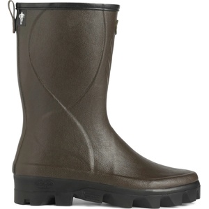 Le Chameau Мъжки гумени ботуши Le Chameau Cérès Jersey Lined Low Boot Wellington boots - Dark Brown - размер 41 (EU) (031-0130-0113)