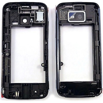 Střední kryt Nokia 5530 XpressMusic černý včetně reproduktoru HF, originální - 0254247 – Hledejceny.cz