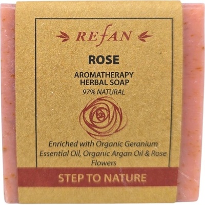Refan билков натурален сапун, Rose, 120гр