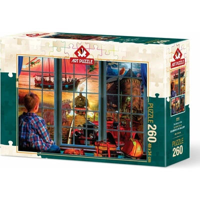 Art Puzzle Пъзел Art Puzzle Светът отвътре, 260 части