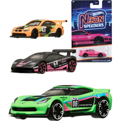 Mattel Hot Wheels Neon Speeders, více druhů