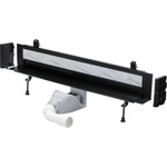 Viega Advantix Vario - Линеен сифон за баня 30-120 cm, за стенен монтаж, черен 736552 (736552)