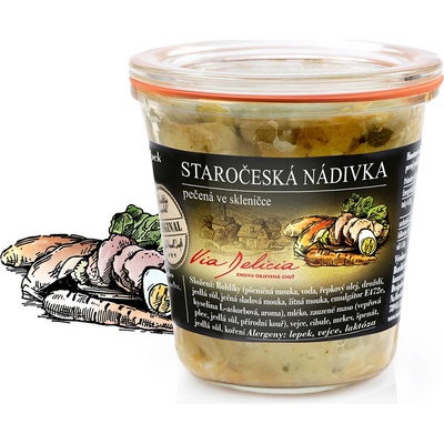 Nádivka staročeská pečená ve sklenici 195 g