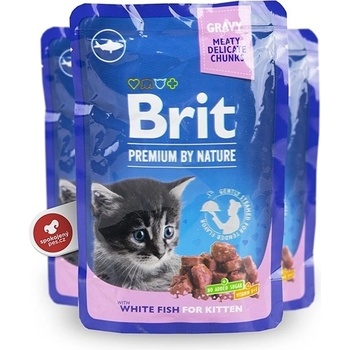 Brit Premium Cat Kitten White Fish 100 g