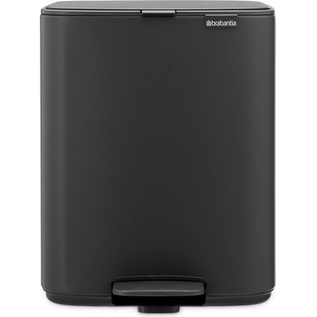 Brabantia Кош за смет Brabantia Bo Pedal 12L, Mineral Infinite Grey