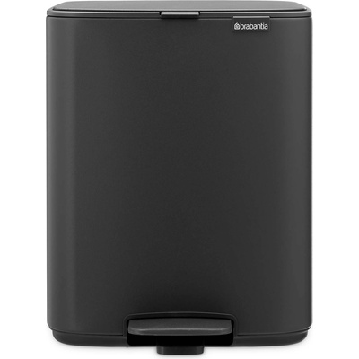 Brabantia Кош за смет Brabantia Bo Pedal 12L, Mineral Infinite Grey