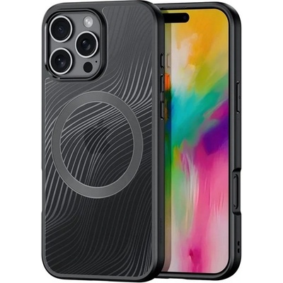 Dux Ducis iPhone 16 Pro Max DUX DUCIS AIMO силиконов протектор за телефон, удароустойчив, вълнообразен, ЧЕРЕН GP-161961 (GP-161961)