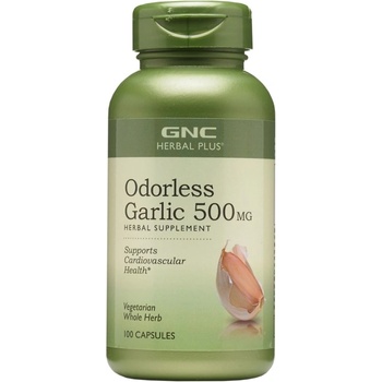 Image 1 of GNC Odorless Garlic 500 mg [100 капсули]