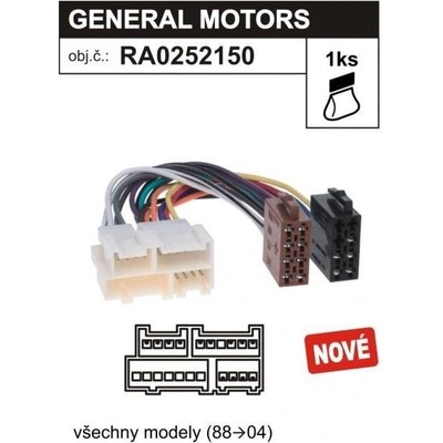 ISO adaptér GENERAL MOTORS