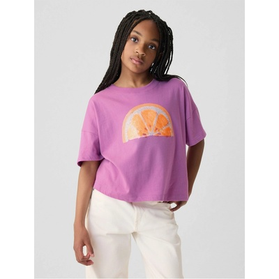 GAP Бебешка тениска с щампа Gap GAP | Lilav | Момичешки | 104/110