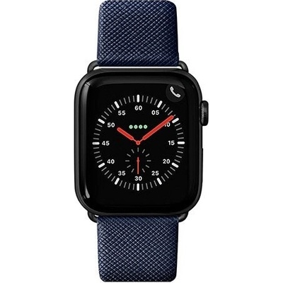 LAUT řemínek Prestige pro Apple Watch 42/44/45 mm - Indigo, LAUT-AWL-PRE-BL