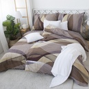 Xpose bavlna obliečky AGNES hnedé 140x220 70x90