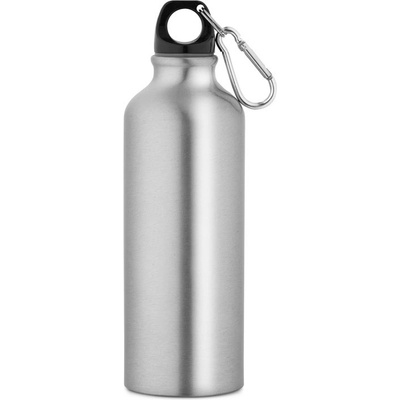 Re-Landscape recyklovaná hliníková fľaša 530 ml saténovo strieborná