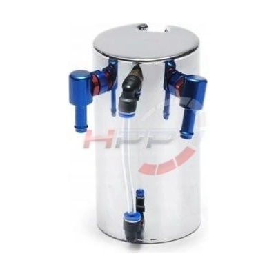 Oil catch tank Cusco style - 2x vývod 9mm - objem 0,6l