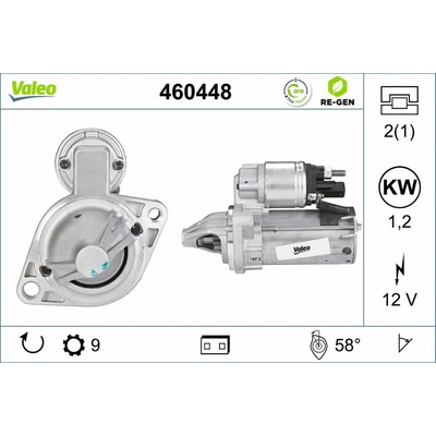 Štartér VALEO 460448