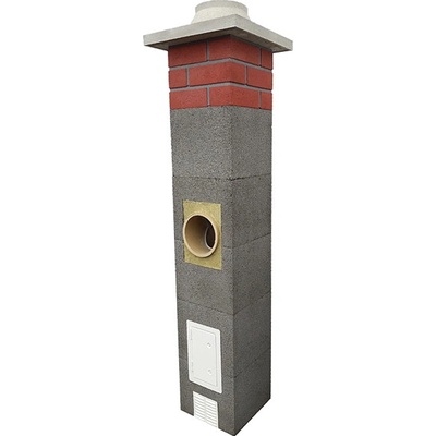 E-Trade sestava Extra 200 mm 90° 1,5 m nad. 6 m červený 187