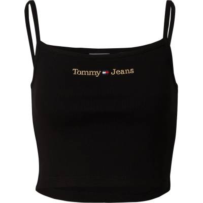 Tommy Jeans Топ черно, размер M