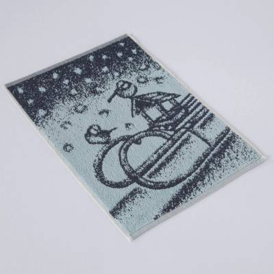 Veba kuchyňský ručník ZARA sáňky modrošedá 35 x 50 cm