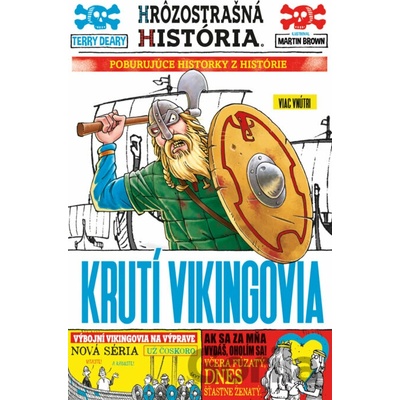 Krutí Vikingovia (Hrôzostrašná história) - Terry Deary