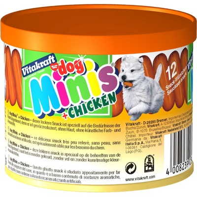 Vitakraft Dog Minis párečky kuře 120 g/ 12 ks