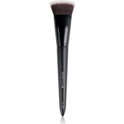 Brushworks Flat Top Contour Brush štětec na konturování typ NO. 11 1 ks
