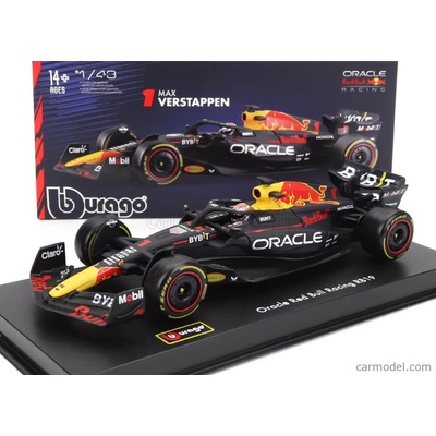 Bburago Red bull F1 Rb19 Team Oracle Red Bull Racing N 1 1:43 tmavomodrá