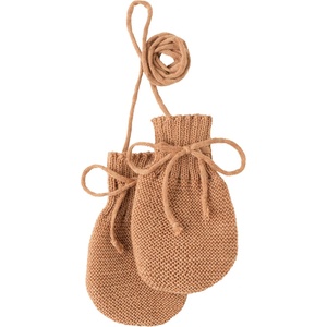 disana Детски ръкавици Disana Kid's Strick-Handschuhe Gloves - Karamell - размер 0 (EU) (202-7761-0211)