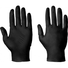 Vyšetrovacie rukavice nitrilové čierne 100 ks