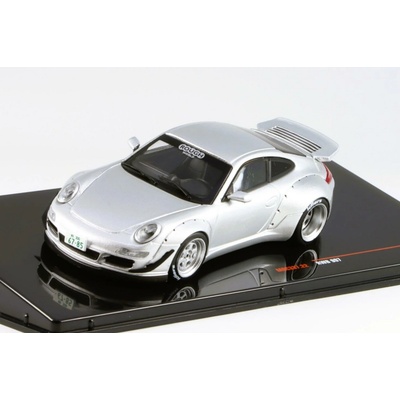 IXO Porsche 911 997 RWB stříbrná 1:43