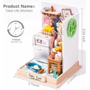 Robotime miniatúra domčeka Kuchyňa chutí života