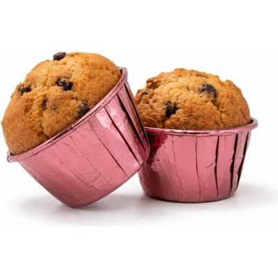 Cake Star Alobalové pevné košíčky na muffiny růžové (50 ks)
