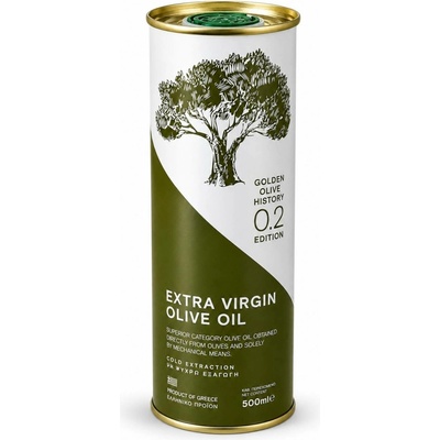 Golden Olive History olivový olej extra panenský 0,5 l
