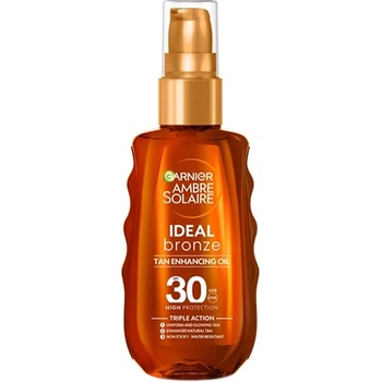 Garnier Ambre Solaire Ideal Bronze олио за загар spf 30 унисекс 150 мл