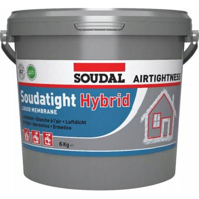Membrána Soudal SOUDATIGHT HYBRID 6 kg okna fasády