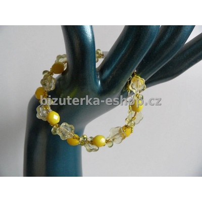 Bizuterka-eshop.cz z perliček žlutý BZ-04296