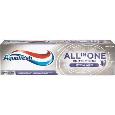 Aquafresh Паста за зъби Aquafresh All in one Crystal White 75 мл (AQALL75)