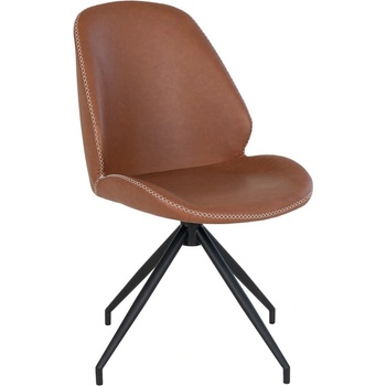 House Nordic Кафяви трапезни столове в цвят коняк в комплект от 2 броя Monte - House Nordic (1001350)