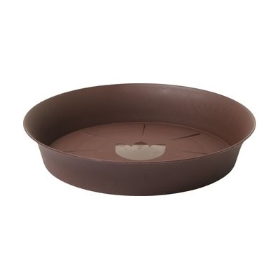 Plastia miska Tulipán - čokoládová 14 cm