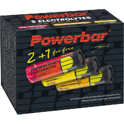 Powerbar 5 електролита Комплект с различни вкусове 2 + 1 гратис - 126 г