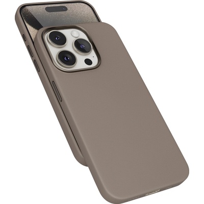 Epico Mag+ Leather Case iPhone 15 Pro Max piesková