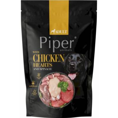 Piper Animals with chicken hearts and spinach 500 g