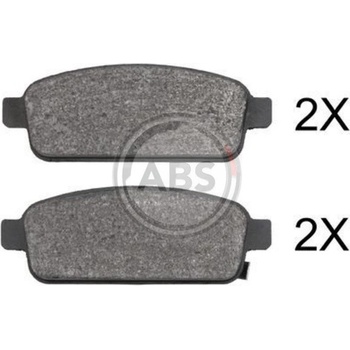 A.B.S. Sada brzdových platničiek kotúčovej brzdy 37790