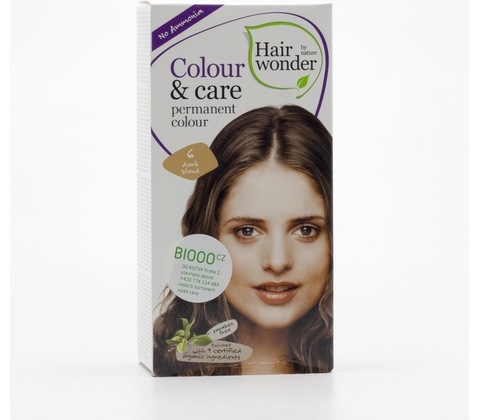 Hairwonder přírodní dlouhotrvající barva tmavá blond 6 100 ml