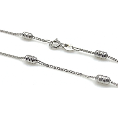Jan Kos jewellery Stříbrný řetízek typu pancer 12106674