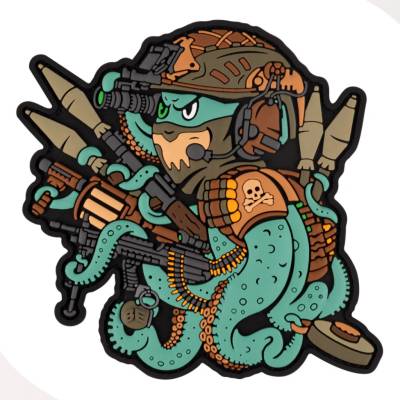 Brand Element Patch (chevron) OctoPus Green