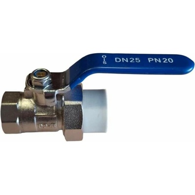 PPR Kulový kohout 25 x 3/4" s vnitřním závitem a varným šroubením