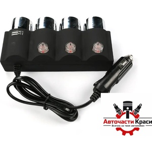 Paolo Разклонител за запалка с 3 гнезда и 2 usb - 1508 (46094)