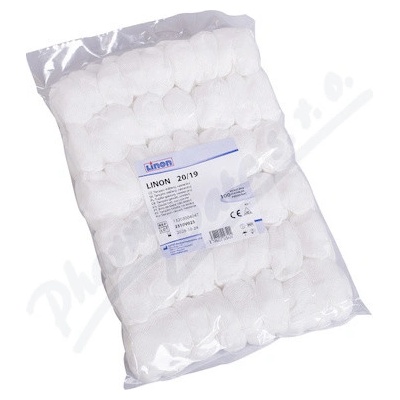 LINON tampon stáčený nesterilní 20 x 19 cm 100 ks