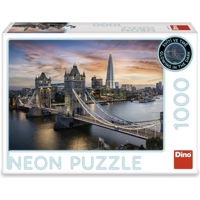 DINO Svítící Soumrak nad Tower Bridge 1000 dielov
